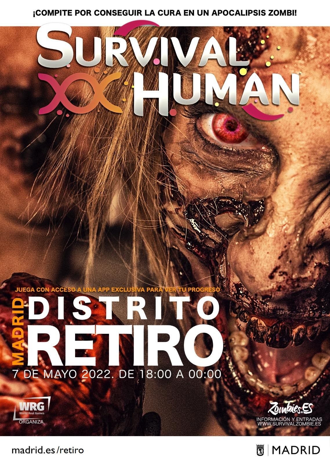 Cartel de la II Survival Human Zombie’